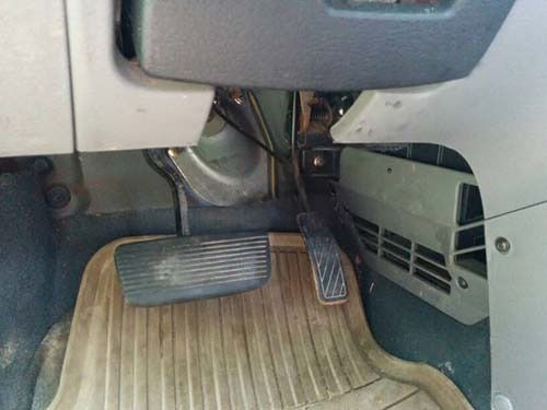 Диагностический разъем Kia Rio