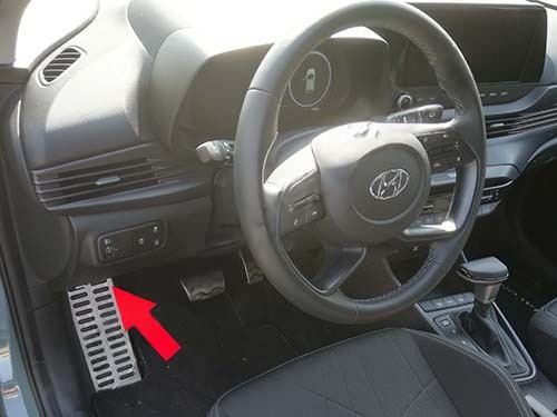 Диагностический разъем Hyundai Bayon