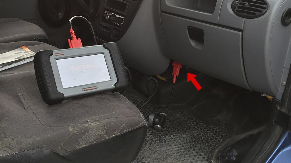 Диагностический разъем LDV Maxus
