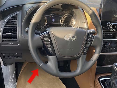 Диагностический разъем Infiniti QX80