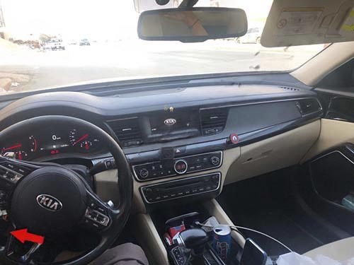 Диагностический разъем Kia Cadenza