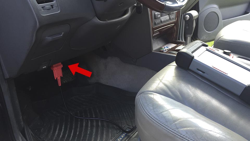 Диагностический разъем Hyundai Terracan