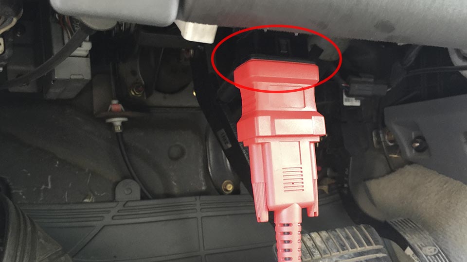 Диагностический разъем Hyundai Terracan