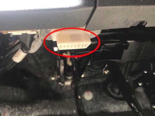 Диагностический разъем Subaru Crosstrek