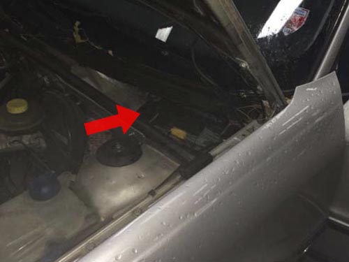 Диагностический разъем Audi 80