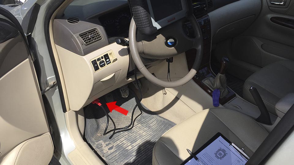 Диагностический разъем BYD F3