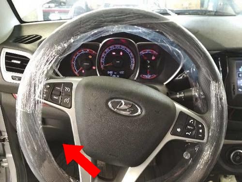 Диагностический разъем Lada Vesta