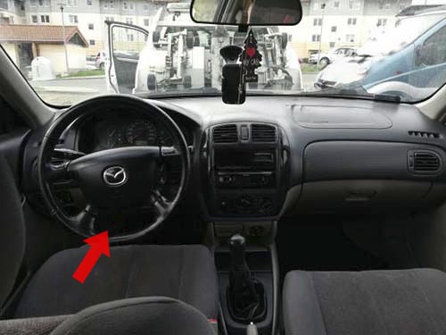 Диагностический разъем Mazda 323