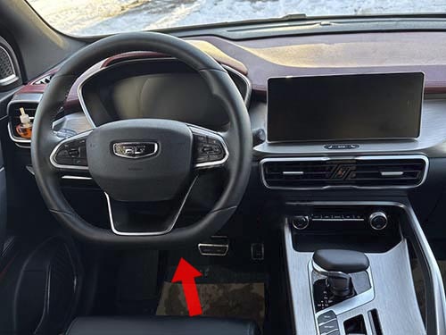 Где находится диагностический разъем Belgee X50