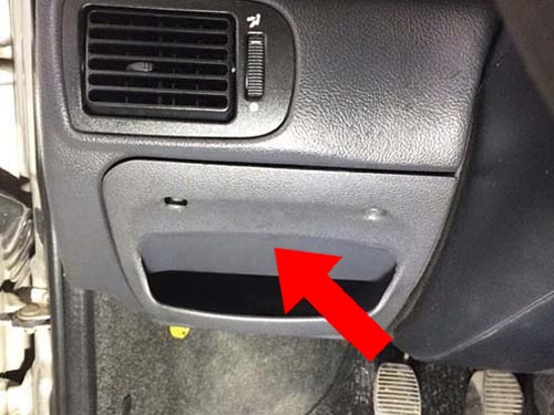 Диагностический разъем Fiat Albea