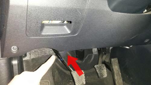 Диагностический разъем Hyundai ix35