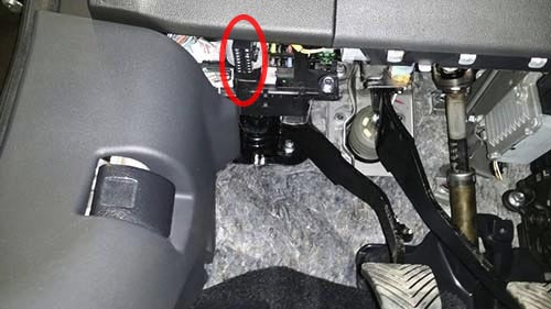 Диагностический разъем Mitsubishi ASX