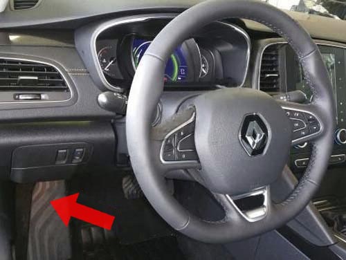 Диагностический разъем Renault Talisman