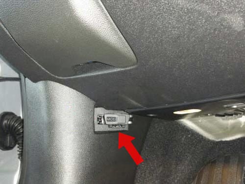 Диагностический разъем Renault Talisman