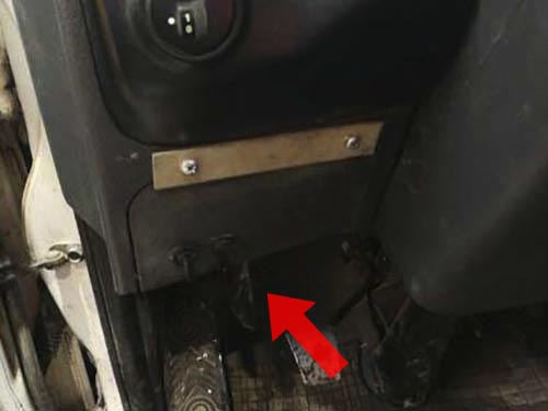 Диагностический разъем Kia K2500