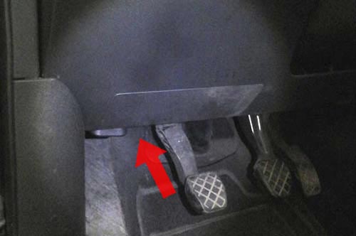 Диагностический разъем Audi A2