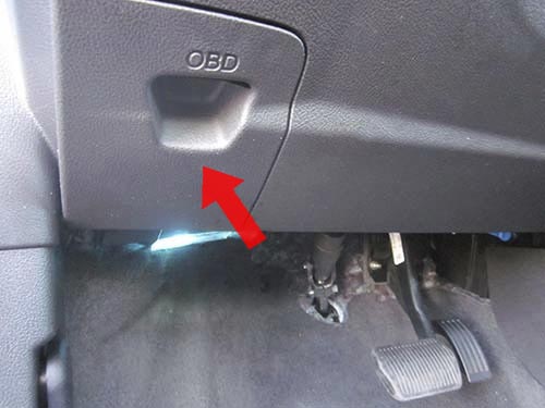 Диагностический разъем Ford Focus