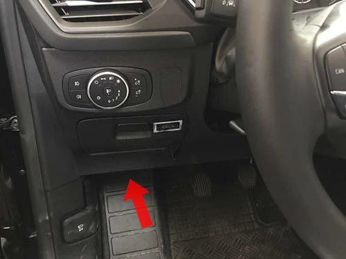 Диагностический разъем Ford Focus