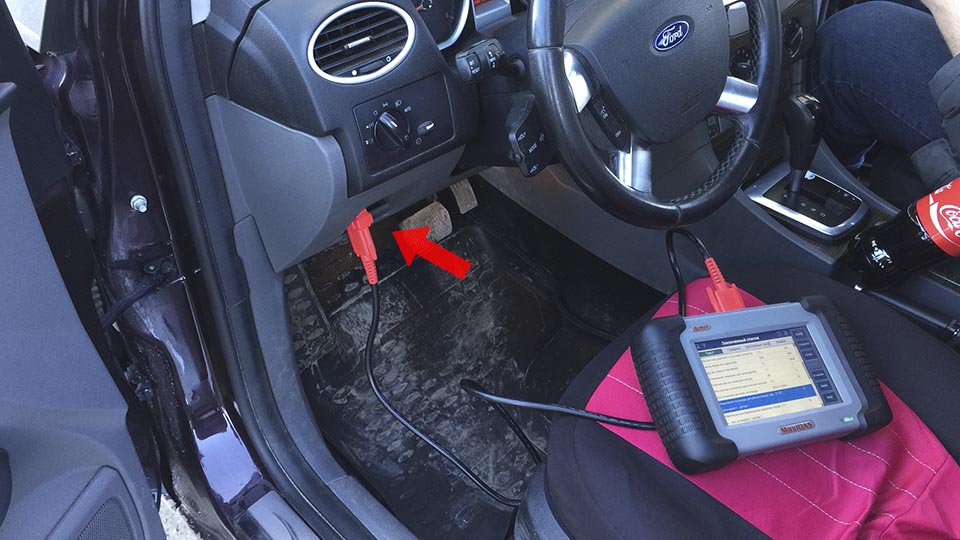 Диагностический разъем Ford Focus