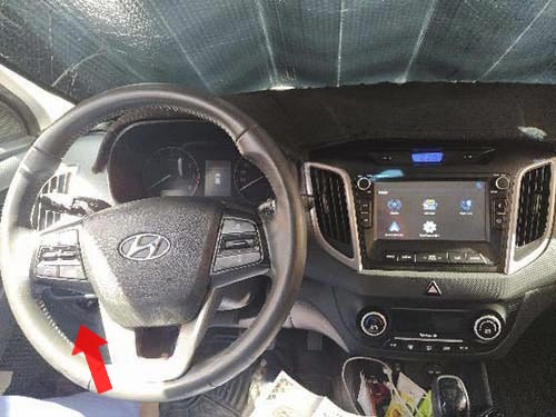 Диагностический разъем Hyundai Creta