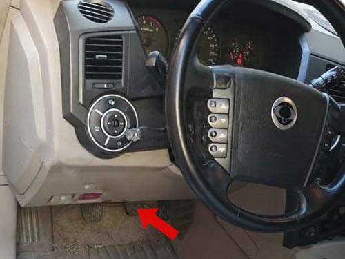 Диагностический разъем SsangYong Kyron