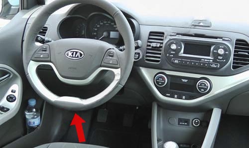 Диагностический разъем Kia Picanto