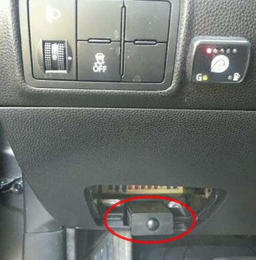 Диагностический разъем Kia Picanto