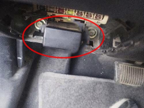 Диагностический разъем Kia Picanto